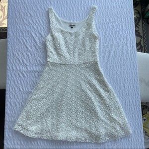 White lace dress, size small